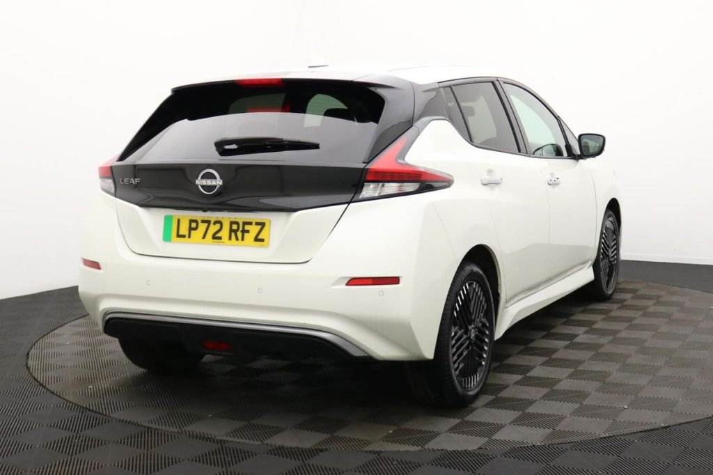 USED 2022 72 NISSAN LEAF 59kWh e+ N-Connecta Hatchback 5dr Electric Auto (217 ps) Keyless Entry, Rear Camera,DAB