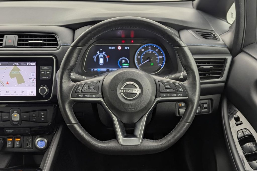 USED 2022 72 NISSAN LEAF 59kWh e+ N-Connecta Hatchback 5dr Electric Auto (217 ps) Keyless Entry, Rear Camera,DAB
