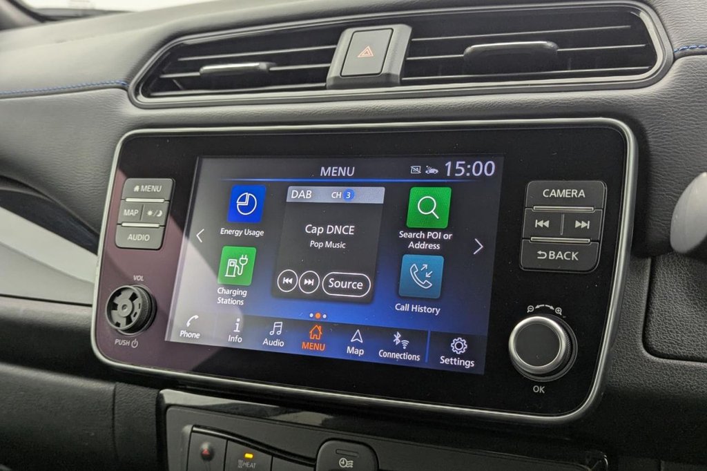 USED 2022 72 NISSAN LEAF 59kWh e+ N-Connecta Hatchback 5dr Electric Auto (217 ps) Keyless Entry, Rear Camera,DAB