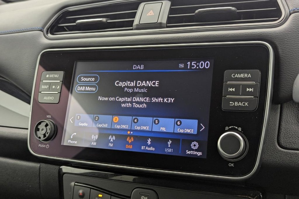 USED 2022 72 NISSAN LEAF 59kWh e+ N-Connecta Hatchback 5dr Electric Auto (217 ps) Keyless Entry, Rear Camera,DAB