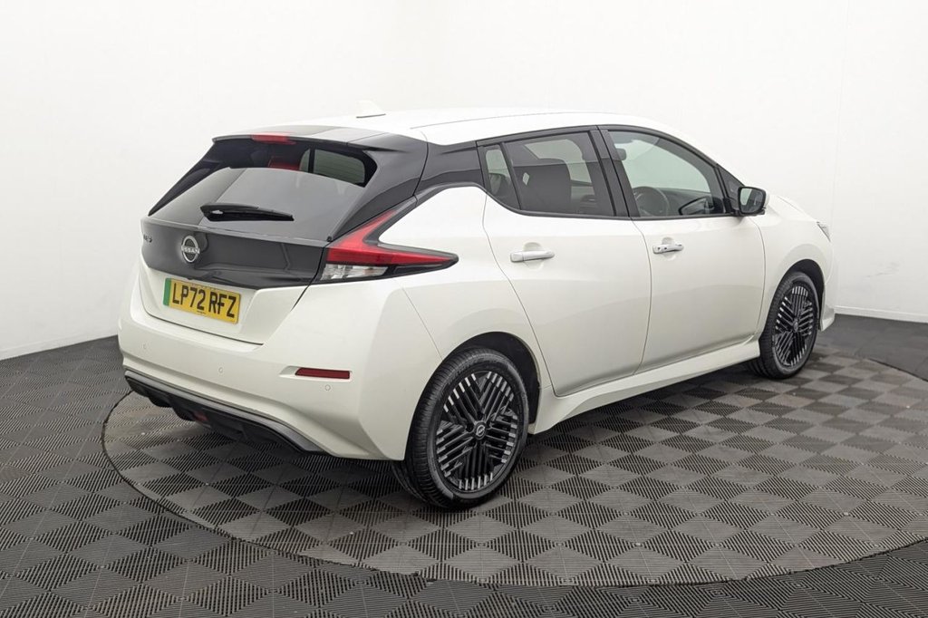 USED 2022 72 NISSAN LEAF 59kWh e+ N-Connecta Hatchback 5dr Electric Auto (217 ps) Keyless Entry, Rear Camera,DAB