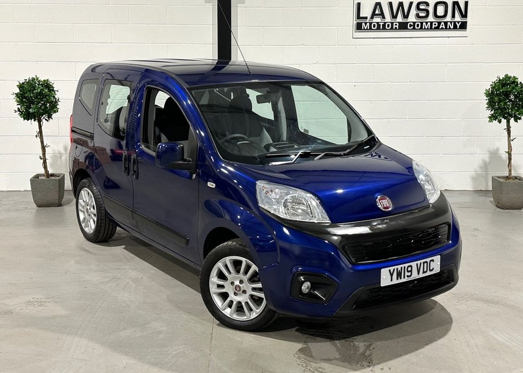 USED 2019 19 FIAT QUBO 1.4 Lounge MPV 5dr Petrol Euro 6 (77 ps) wheelchair access vehicle  
