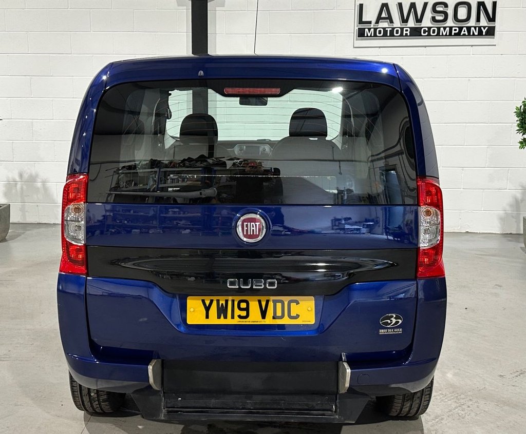 USED 2019 19 FIAT QUBO 1.4 Lounge MPV 5dr Petrol Euro 6 (77 ps) wheelchair access vehicle  