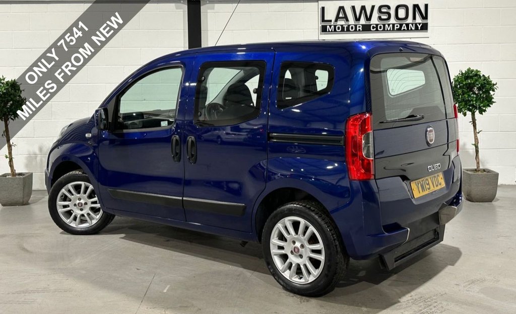 USED 2019 19 FIAT QUBO 1.4 Lounge MPV 5dr Petrol Euro 6 (77 ps) wheelchair access vehicle  