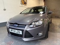 USED 2012 12 FORD FOCUS 1.0T EcoBoost Titanium Hatchback 5dr Petrol Manual Euro 5 (s/s) (125 ps) &pound;35 ROAD TAX!!  VERY LOW MILEAGE!!