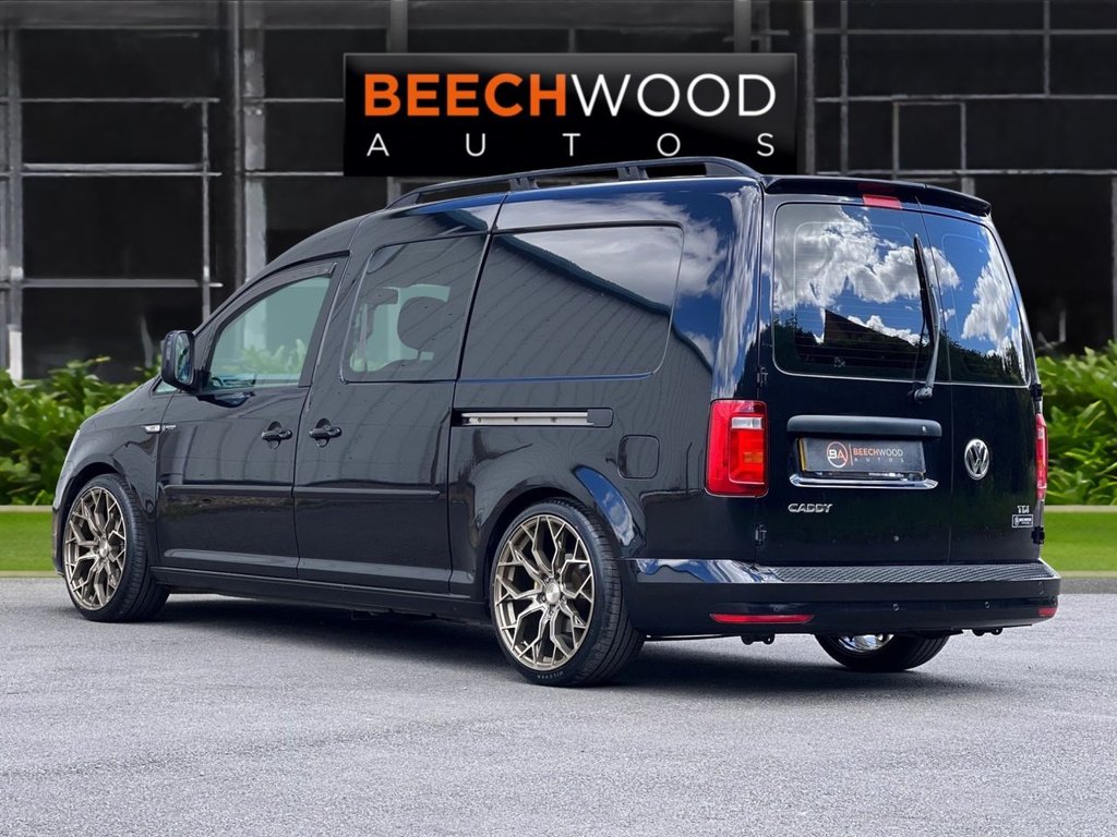 USED 2017 67 VOLKSWAGEN CADDY MAXI 2.0 TDi C20 Maxi Combi Van 5dr Diesel Manual FWD (Window) (128 g/km, 101 bhp) 5  SEATER WITH AIR CON!
