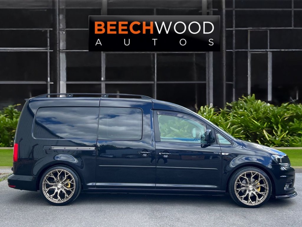 USED 2017 67 VOLKSWAGEN CADDY MAXI 2.0 TDi C20 Maxi Combi Van 5dr Diesel Manual FWD (Window) (128 g/km, 101 bhp) 5  SEATER WITH AIR CON!