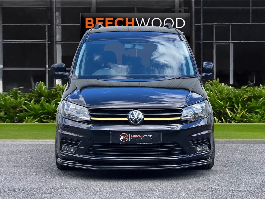 USED 2017 67 VOLKSWAGEN CADDY MAXI 2.0 TDi C20 Maxi Combi Van 5dr Diesel Manual FWD (Window) (128 g/km, 101 bhp) 5  SEATER WITH AIR CON!