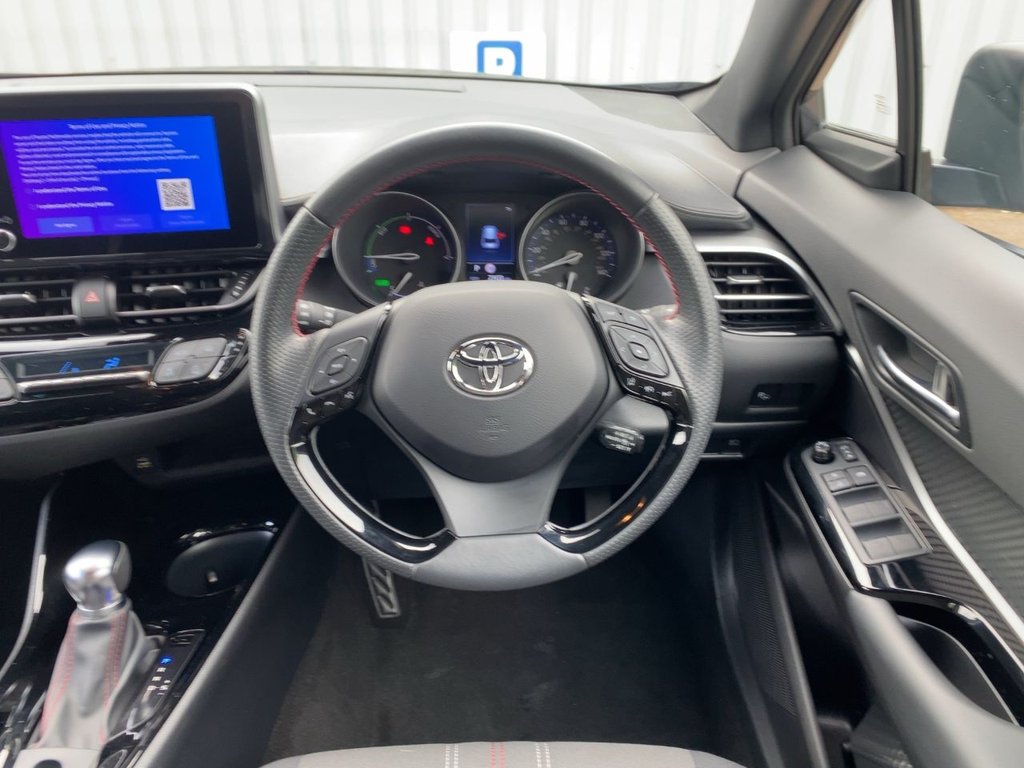 USED 2023 73 TOYOTA C-HR 2.0 VVT-h GR SPORT SUV 5dr Petrol Hybrid CVT Euro 6 (s/s) (184 ps) *TECH PACK+CAMERA+CARPLAY+NAV*
