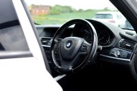 USED 2012 12 BMW X3 2.0 20d M Sport SUV 5dr Diesel Steptronic xDrive Euro 5 (s/s) (184 ps) BLACK NAVADA LEATHER, SATELLITE NAVIGATION, CLIMATE CONTROL, HEATED FRONT SEATS, BLUETOOTH, KEYLESS, ROOF RAILS, TOWBAR, REAR PRIVACY GLASS, MULTI FUNCTION STEERING WHEEL, CRUISE CONTROL, PERFORMANCE CONTROL, M SPORTS PACKAGE, SUN PROTECTION GLAZING, SPORT SEATS, RAIN SENSOR, XENONS, ADAPTIVE HEADLIGHTS, LIGHTS PACKAGE, HIGH BEAM ASSISTANT, BMW ASSIST, BMW ONLINE & TELESERVICES, USB DEVICES, M LEATHER STEERING WHEEL, M AERODYNAMICS PACKAGE, HIGH GLOSS SHADOW LINE, M DOUBLE SPOKE ALLOY WHEELS
