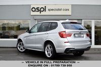 USED 2012 12 BMW X3 2.0 20d M Sport SUV 5dr Diesel Steptronic xDrive Euro 5 (s/s) (184 ps) BLACK NAVADA LEATHER, SATELLITE NAVIGATION, CLIMATE CONTROL, HEATED FRONT SEATS, BLUETOOTH, KEYLESS, ROOF RAILS, TOWBAR, REAR PRIVACY GLASS, MULTI FUNCTION STEERING WHEEL, CRUISE CONTROL, PERFORMANCE CONTROL, M SPORTS PACKAGE, SUN PROTECTION GLAZING, SPORT SEATS, RAIN SENSOR, XENONS, ADAPTIVE HEADLIGHTS, LIGHTS PACKAGE, HIGH BEAM ASSISTANT, BMW ASSIST, BMW ONLINE & TELESERVICES, USB DEVICES, M LEATHER STEERING WHEEL, M AERODYNAMICS PACKAGE, HIGH GLOSS SHADOW LINE, M DOUBLE SPOKE ALLOY WHEELS