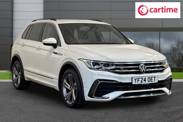 View our Volkswagen Tiguan 1.5 TSI R-Line Edition SUV 5dr Petrol DSG Euro 6 (s/s) (150 ps) Multifunction Front Facing Camera, Front / Rear Parking Sensors, App-Connect, Winter Pack, Driver Assistance Pack Plus