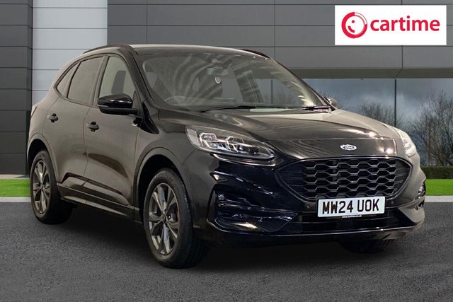 View our Ford Kuga 2.5 Duratec 14.4kWh ST-Line Edition SUV 5dr Petrol Plug-in Hybrid CVT Euro 6 (s/s) (225 ps) Rear View Camera, Front / Rear Parking Sensors, Ford SYNC3 DAB Navigation System, 18In Alloys, Power Folding Door Mirrors