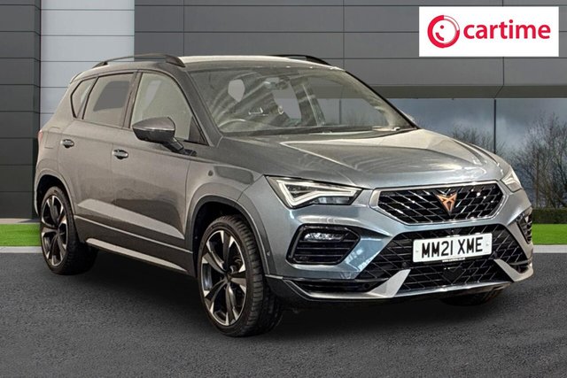 View our Cupra Ateca 2.0 TSI VZ1 SUV 5dr Petrol DSG 4Drive Euro 6 (s/s) (300 ps) Rear View Camera, Front / Rear Parking Sensors, Convenience Pack, Navigation System Plus, 19in Alloys