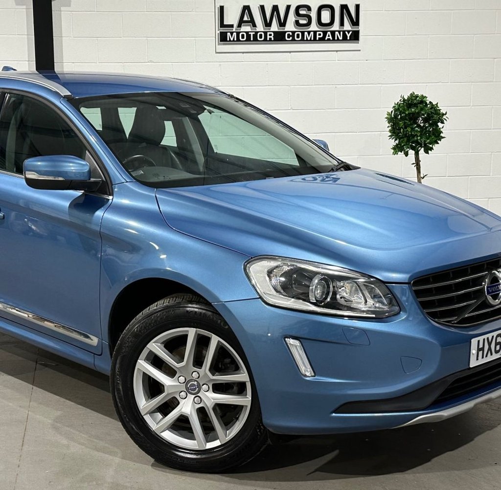 USED 2016 66 VOLVO XC60 2.0 D4 SE Lux Nav SUV 5dr Diesel Manual Euro 6 (s/s) (190 ps) 