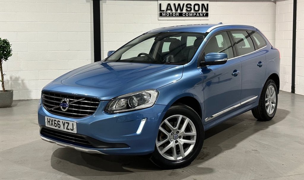 USED 2016 66 VOLVO XC60 2.0 D4 SE Lux Nav SUV 5dr Diesel Manual Euro 6 (s/s) (190 ps) 