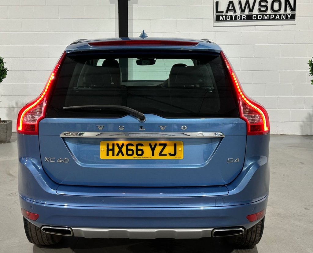 USED 2016 66 VOLVO XC60 2.0 D4 SE Lux Nav SUV 5dr Diesel Manual Euro 6 (s/s) (190 ps) 