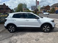 USED 2022 22 VOLKSWAGEN T-CROSS 1.0 TSI Black Edition SUV 5dr Petrol Manual Euro 6 (s/s) (95 ps) FRONT AND REAR PARKING SENSORS