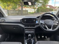 USED 2022 22 VOLKSWAGEN T-CROSS 1.0 TSI Black Edition SUV 5dr Petrol Manual Euro 6 (s/s) (95 ps) FRONT AND REAR PARKING SENSORS