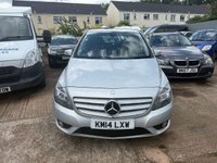 USED 2014 14 MERCEDES-BENZ B CLASS 1.5 B180 CDI SE MPV 5dr Diesel 7G-DCT Euro 5 (s/s) (109 ps) 