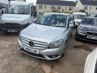 USED 2014 14 MERCEDES-BENZ B CLASS 1.5 B180 CDI SE MPV 5dr Diesel 7G-DCT Euro 5 (s/s) (109 ps) 