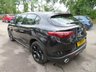 USED 2019 19 ALFA ROMEO STELVIO 2.0T Super SUV 5dr Petrol Automatic Q4 All Wheel Drive Euro 6 (s/s) (200 ps) This low mileage example is supplied with no less than 5 x service records including a recent service and detailed inspection on arrival to us. MOT until April 2027 with no outstanding advisories. Automatic, All Wheel Drive. Euro 6 / ULEZ Compliant.