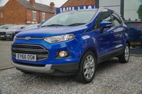 USED 2016 66 FORD ECOSPORT 1.0T EcoBoost Titanium SUV 5dr Petrol Manual 2WD Euro 5 (s/s) (125 ps) 