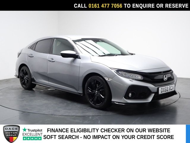 View our Honda Civic 1.5 VTEC Turbo GPF Sport Hatchback 5dr Petrol CVT Euro 6 (s/s) (182 ps)