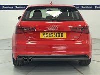 USED 2015 15 AUDI A3 2.0 TDI S line Hatchback 3dr Diesel Manual Euro 6 (s/s) (150 ps) - AA INSPECTED (ONE OWNER - &pound;20 ROAD TAX)