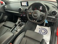 USED 2015 15 AUDI A3 2.0 TDI S line Hatchback 3dr Diesel Manual Euro 6 (s/s) (150 ps) - AA INSPECTED (ONE OWNER - &pound;20 ROAD TAX)