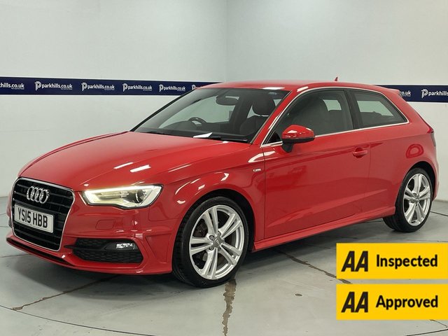 View our Audi A3 2.0 TDI S line Hatchback 3dr Diesel Manual Euro 6 (s/s) (150 ps) - AA INSPECTED