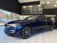 USED 2018 18 BMW 5 SERIES 2.0 520d M Sport Saloon 4dr Diesel Auto Euro 6 (s/s) (190 ps) 12 BMW SERVICES + MASSIVE SPEC