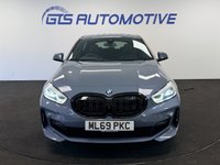 USED 2019 69 BMW 1 SERIES 118i M SPORT PLUS PACK FIVE DOOR 140  BHP + SAT NAV + HEATED LEATHER SIX MONTH WARRANTY MAY 2027 MOT