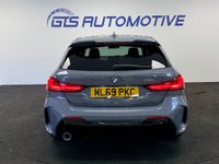 USED 2019 69 BMW 1 SERIES 118i M SPORT PLUS PACK FIVE DOOR 140  BHP + SAT NAV + HEATED LEATHER SIX MONTH WARRANTY MAY 2027 MOT