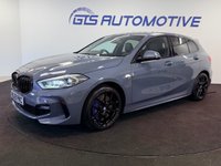 USED 2019 69 BMW 1 SERIES 118i M SPORT PLUS PACK FIVE DOOR 140  BHP + SAT NAV + HEATED LEATHER SIX MONTH WARRANTY MAY 2027 MOT