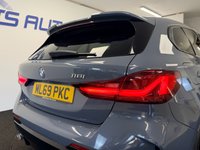 USED 2019 69 BMW 1 SERIES 118i M SPORT PLUS PACK FIVE DOOR 140  BHP + SAT NAV + HEATED LEATHER SIX MONTH WARRANTY MAY 2027 MOT