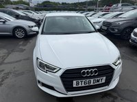 USED 2018 68 AUDI A3 1.5 Petrol (TFSI), CoD 35, Sport Edition, Sportback, Manual, Euro 6. FULL 12 MONTH MOT WITH EVERY CAR