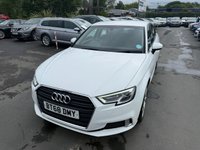 USED 2018 68 AUDI A3 1.5 Petrol (TFSI), CoD 35, Sport Edition, Sportback, Manual, Euro 6. FULL 12 MONTH MOT WITH EVERY CAR