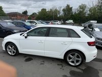 USED 2018 68 AUDI A3 1.5 Petrol (TFSI), CoD 35, Sport Edition, Sportback, Manual, Euro 6. FULL 12 MONTH MOT WITH EVERY CAR