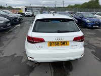 USED 2018 68 AUDI A3 1.5 Petrol (TFSI), CoD 35, Sport Edition, Sportback, Manual, Euro 6. FULL 12 MONTH MOT WITH EVERY CAR