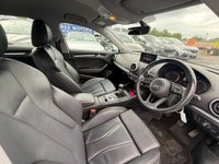 USED 2018 68 AUDI A3 1.5 Petrol (TFSI), CoD 35, Sport Edition, Sportback, Manual, Euro 6. FULL 12 MONTH MOT WITH EVERY CAR