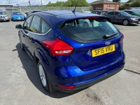 USED 2015 15 FORD FOCUS 1.5 Turbo Diesel (TDCI), Zetec Edition, Hatchback, 5 Door, Manual, Euro 6, �&pound;20 Yearly Road Tax (Low Emissions). FULL 12 MONTH MOT WITH EVERY CAR