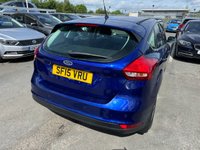 USED 2015 15 FORD FOCUS 1.5 Turbo Diesel (TDCI), Zetec Edition, Hatchback, 5 Door, Manual, Euro 6, �&pound;20 Yearly Road Tax (Low Emissions). FULL 12 MONTH MOT WITH EVERY CAR
