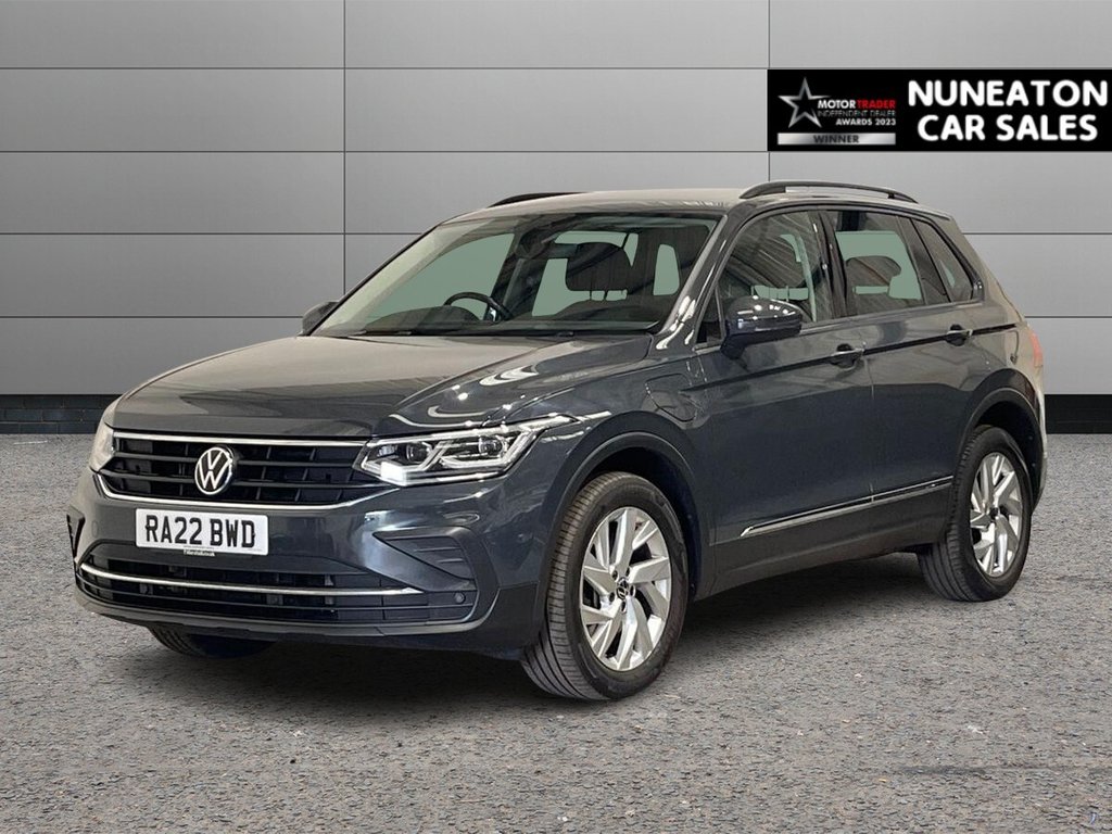 USED 2022 22 VOLKSWAGEN TIGUAN 1.4 TSI 13kWh Life SUV 5dr Petrol Plug-in Hybrid DSG Euro 6 (s/s) (245 ps) One Owner - Full History
