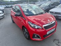 USED 2019 69 PEUGEOT 108 1.0 Petrol, Allure Edition, 5 Door, Hatchback, Manual, Euro 6. FULL 12 MONTH MOT WITH EVERY CAR