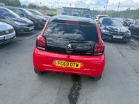 USED 2019 69 PEUGEOT 108 1.0 Petrol, Allure Edition, 5 Door, Hatchback, Manual, Euro 6. FULL 12 MONTH MOT WITH EVERY CAR