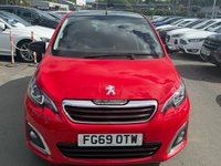 USED 2019 69 PEUGEOT 108 1.0 Petrol, Allure Edition, 5 Door, Hatchback, Manual, Euro 6. FULL 12 MONTH MOT WITH EVERY CAR