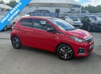 USED 2019 69 PEUGEOT 108 1.0 Petrol, Allure Edition, 5 Door, Hatchback, Manual, Euro 6. FULL 12 MONTH MOT WITH EVERY CAR