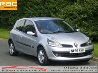 USED 2006 56 RENAULT CLIO 1.4 DYNAMIQUE 16V 3d 98 BHP 12 MONTHS MOT. LOW MILEAGE