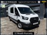 USED 2022 22 FORD TRANSIT 2.0 350 EcoBlue Leader Crew Van Double Cab 6dr Diesel Manual RWD L3 H2 Euro 6 (s/s) (130 ps) 